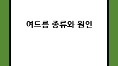 넓은 모공, 여드름 피부? 맞춤 피부과 시술 종류 확인하세요!